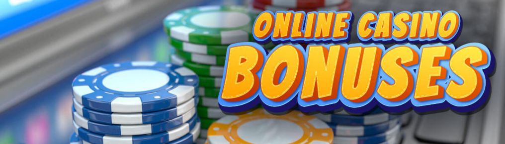 inscriptie online casinobonussen op de achtergrond van casinofiches